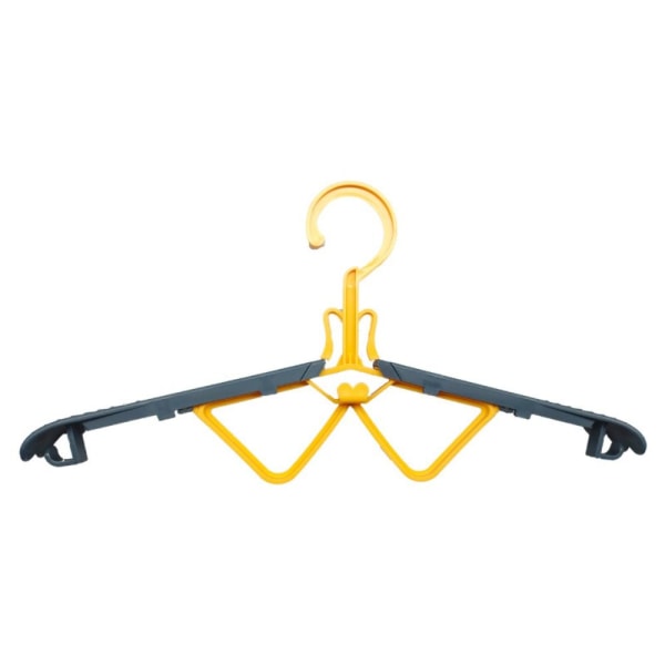 Multi Hængende Opbevaringsbøjle Sko Tørrestativ GRÅ/GUL Grey/Yellow