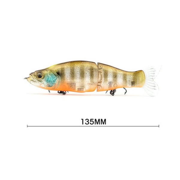 Multi Section Fishing lokke Minnow Bait E E E