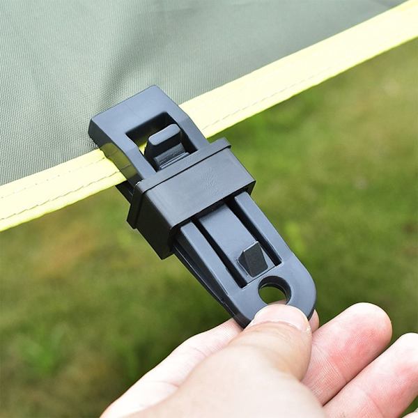 Tarp Clip Vindrep Spänne RÖTT 5ST 5ST Red 5Pcs-5Pcs