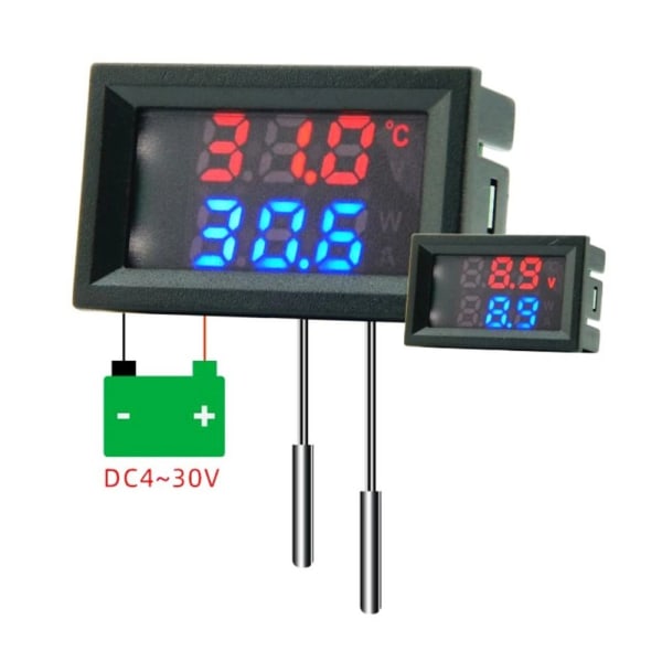 Digital DC Single Voltmeter Termometer RING PROBE3 3 Ring Probe3