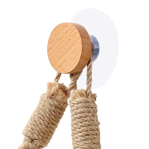 Hamppuköysi-paperipidike HEMP ROUND HOOK HEMP ROUND HOOK Hemp Round Hook
