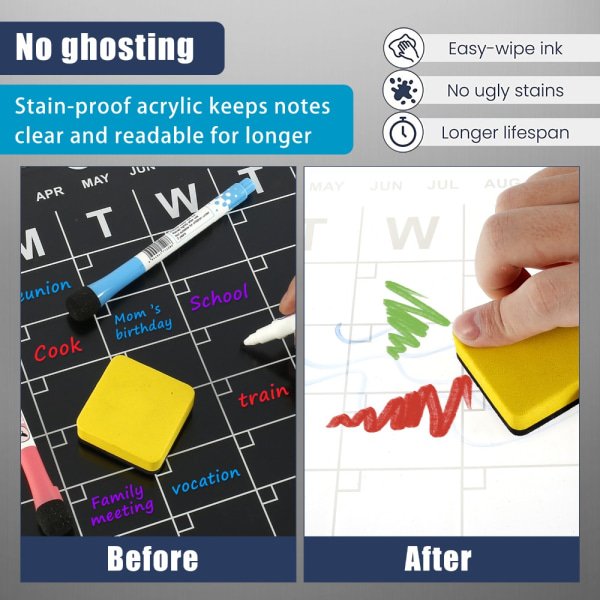 Kalendertavla Blank anteckningsblock TVÅ TAVLA TVÅ TAVLA Two Boards