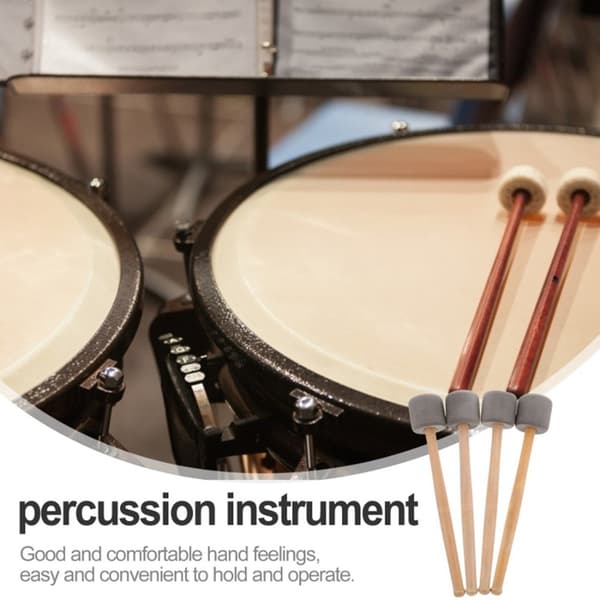 Basstromme Mallet Foam Stick Basstromme Mallet Instrument Del RØD Red