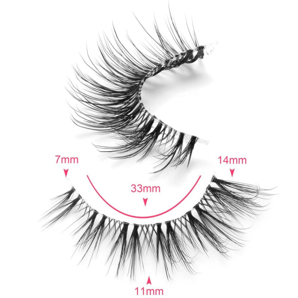 Manga Lashes Falska Fransar MJ02 MJ02