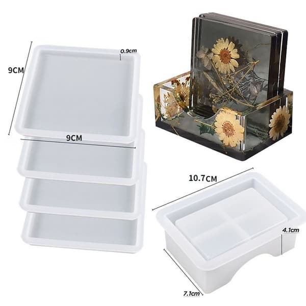 5kpl / set Mold Set Mould SQUARE SET SET Square Set