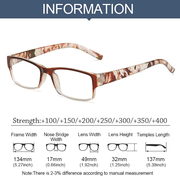 Lukulasit Silmälasit BROWN STRENGTH 300 Brown Strength 300