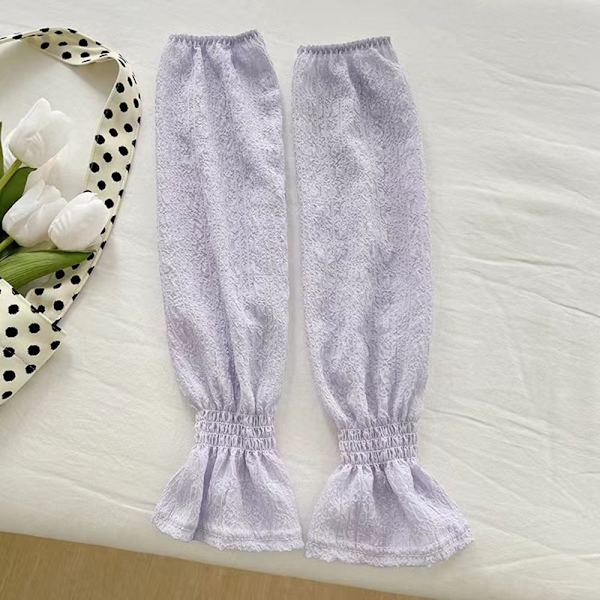 Armærmer Ice Silke Sleeve HVID White