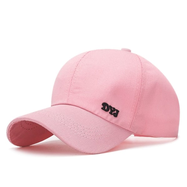 Horsetail Visir Hat Baseball Caps ROSA pink