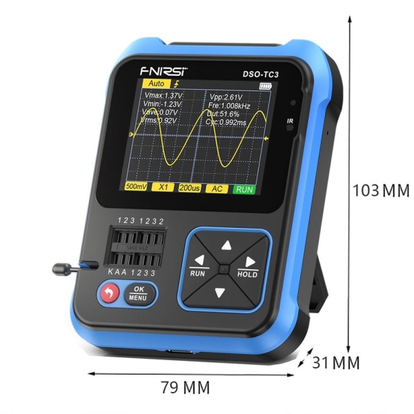 Digital Oscilloskop Transistor Tester NO.2 (TILLVAL) NO.2 (TILLVAL) NO.2(Option)