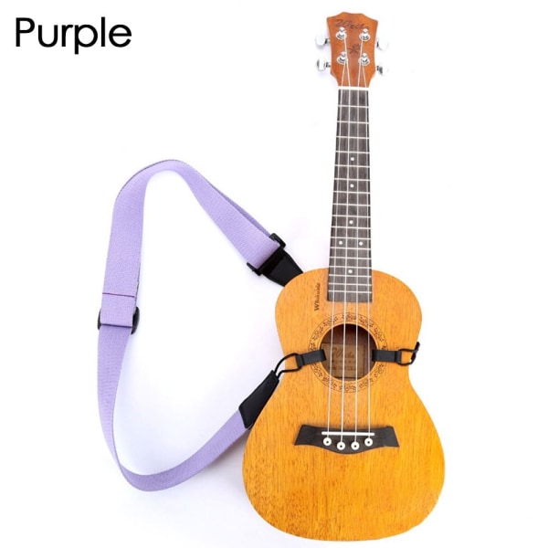 Ukulele Strap Guitar Accessories PURPLE Purple