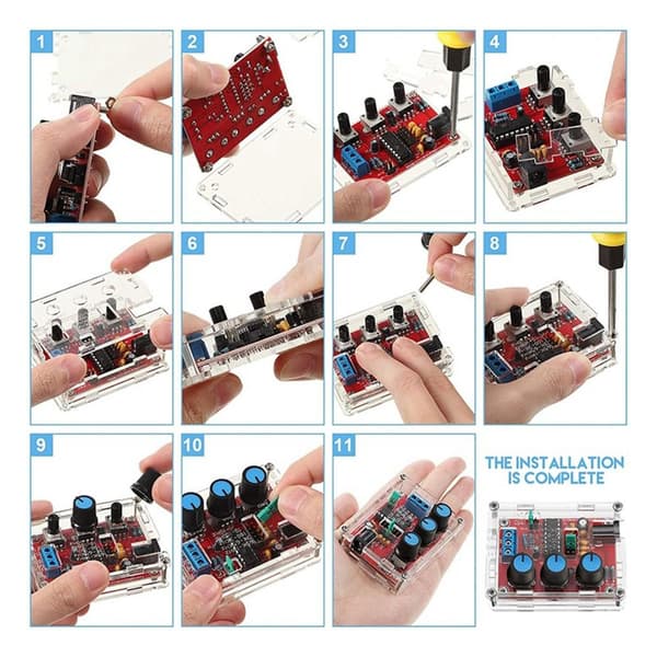 Funksjon Signalgenerator Spenning Strømgenerator Analog Not assembled