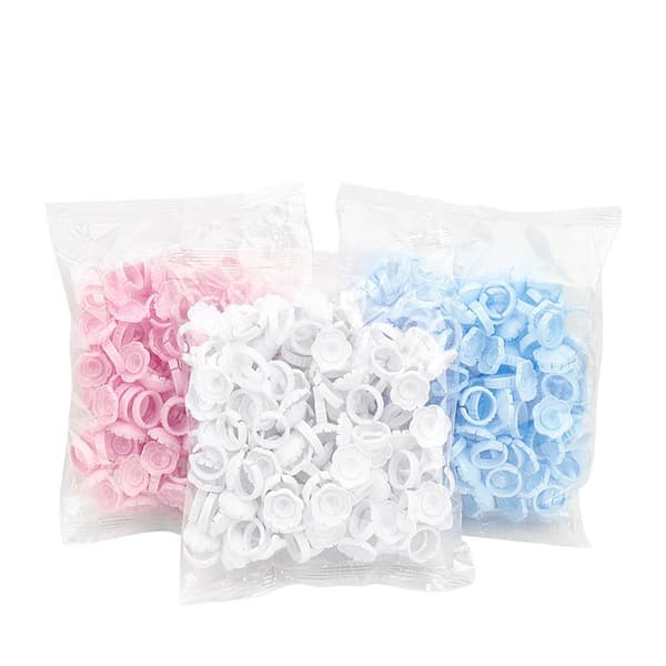 100 st Limringar Ympdräkter VIT white