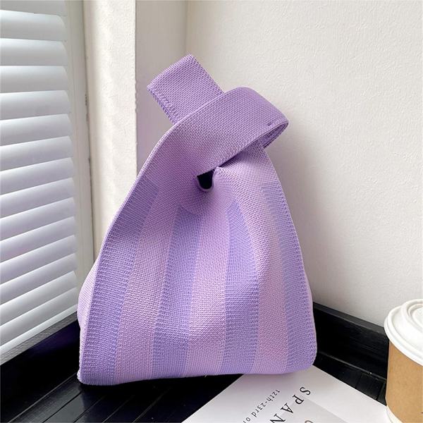 Mulepose Knot Håndledstaske SORT black