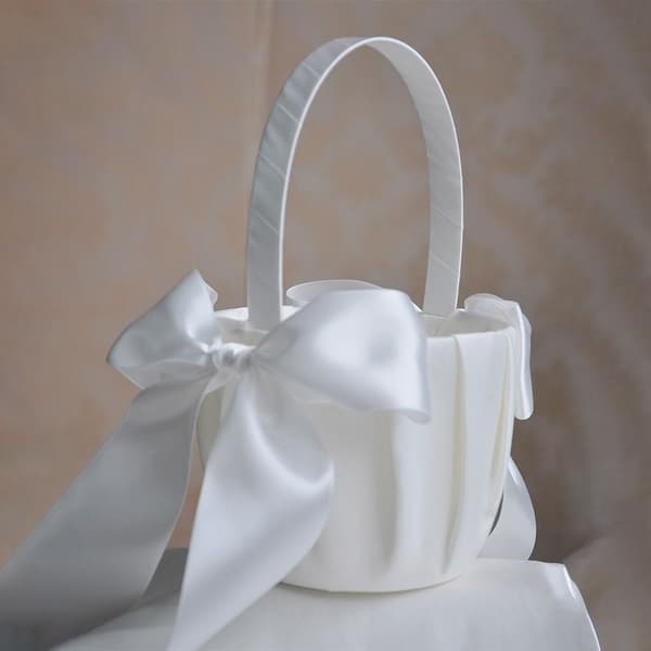 Bröllopsblommakorg Flower Girl Basket 2 2 2