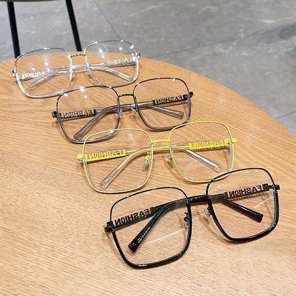 Anti-Blue Light Glasses Ylisuuret silmälasit HARMAA Grey