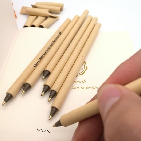 24 stk Kulepenner Eco Friendly penner 24 stk