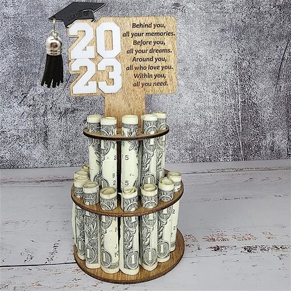 Grad Card Holder Graduation Pengeholdere RØD STYL2 STYL2 Red styl2-styl2