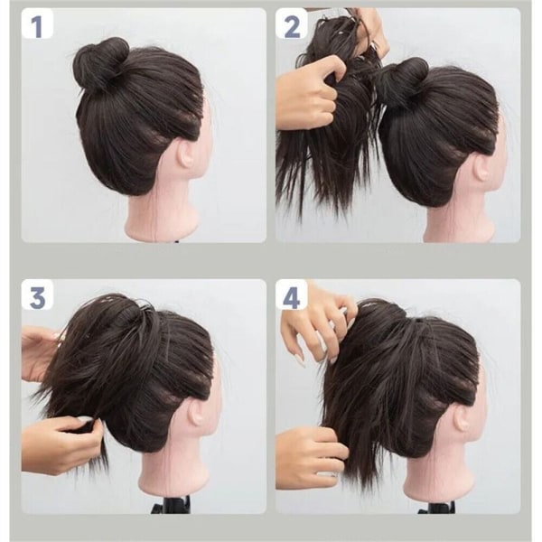 Hårbolle syntetisk Chignon 10 10 10