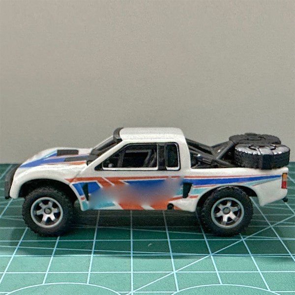 Off Road Car Modifiering Gummi Däck SILVER silver