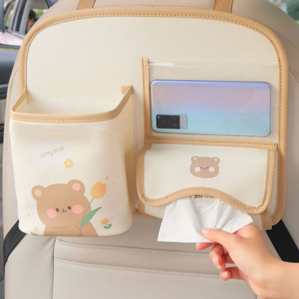 Bil Baksete Oppbevaringspose Tissue Box A3 A3 A3