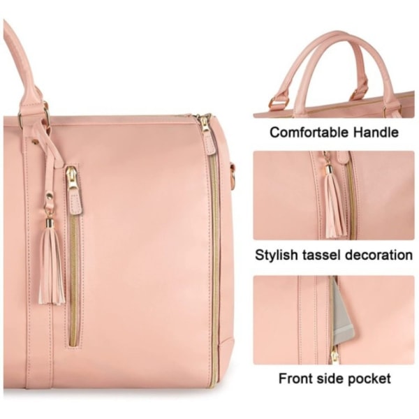 Vikbar kostym förvaringsväska Handbagageväska BEIGE beige