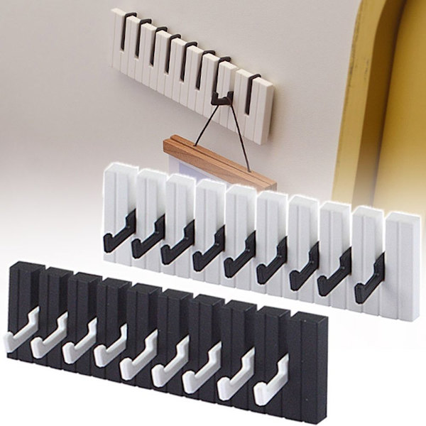 Dockhus Hopfällbar krok Miniatyr Piano Krokställ VIT white