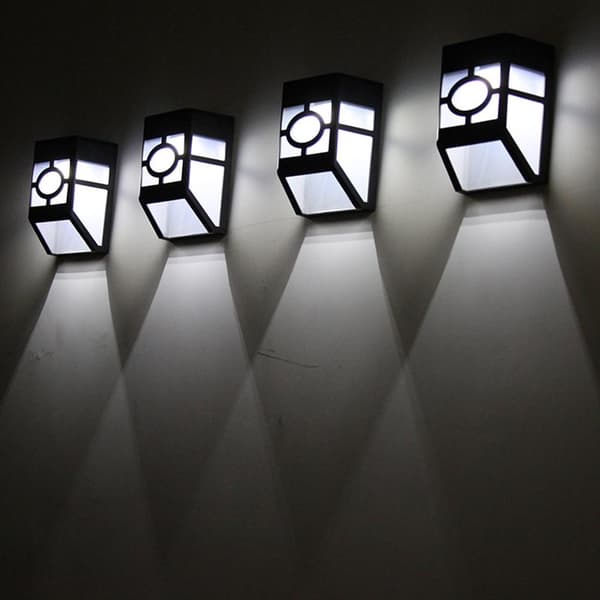 2stk LED Hagelys Step Light HVIT LYS HVIT LYS White Lights