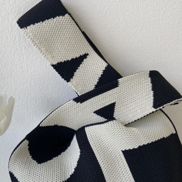 Strik Håndtaske Knot Håndledstaske SORT black