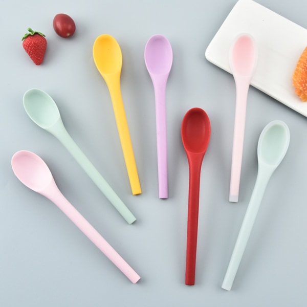 Silikonsked Rissoppa Sked ROSA pink