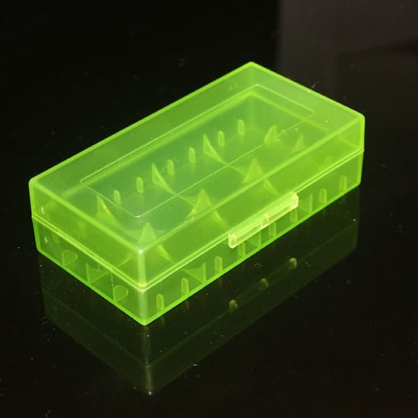 Case 18650 Batterilåda GRÖN Green