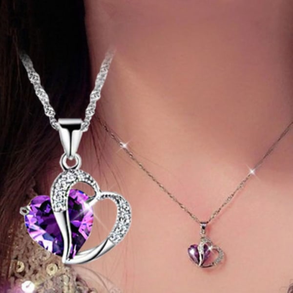 Kaulakoru Heart Birthstone PINK pink