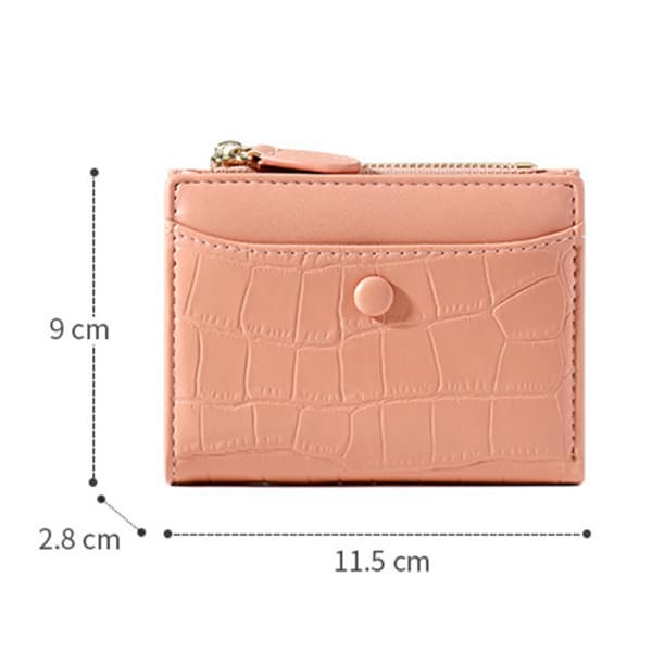 Damplånbok Kort plånbok ROSA pink