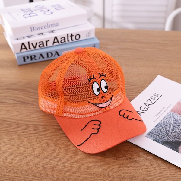 Lasten mesh Lasten hatut CAP orange