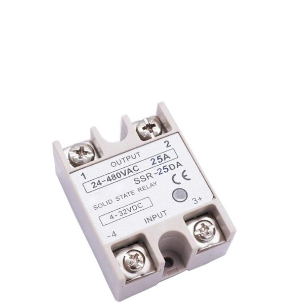 Enkeltfaset Solid State-relæ DC-styret AC