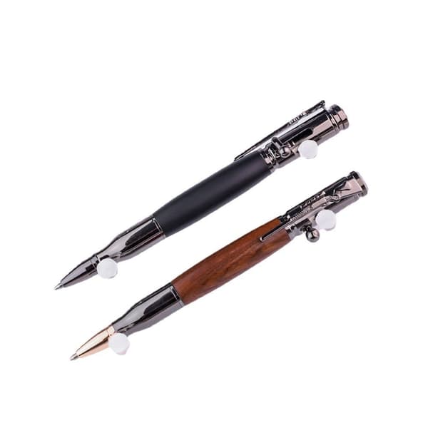 Bolt Action Pen Kulepenn skrivepennsett