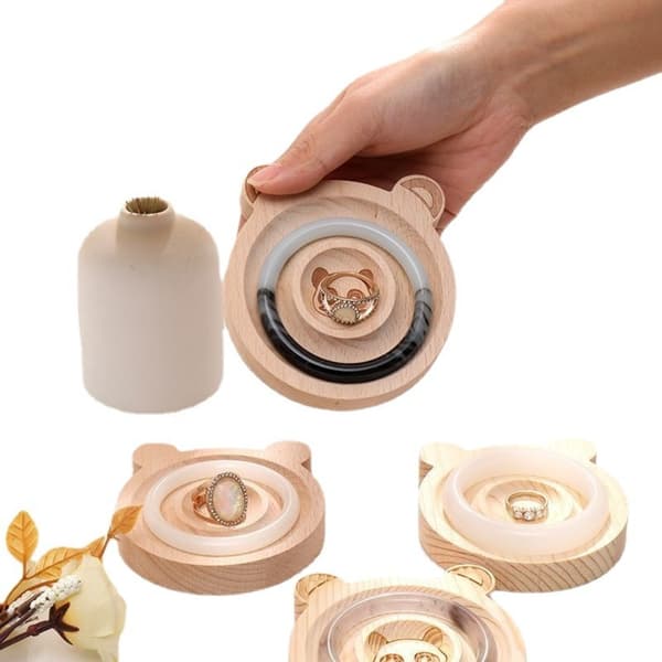 Håndsnor Armbånd Display Stand Smykkefremstilling Organizer 2 2 2