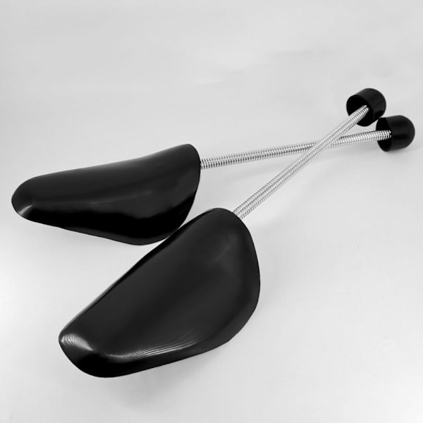 1 Par Shoe Tree Shoe Crease Protectors SORT MÆND MÆND BLACK MEN-MEN