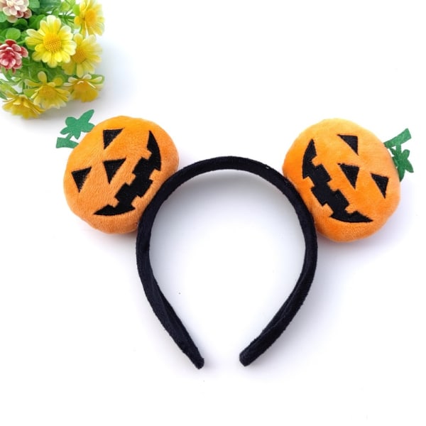 Halloween Pumpkin Hair Hoop -pääpanta 3 3 3