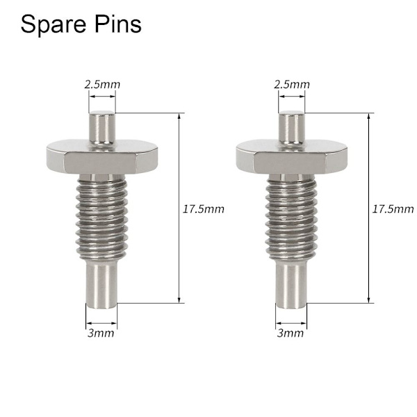 Vevarmar Cap Stift Nyckel RESERVSNIPAR RESERVSNIPAR Spare Pins