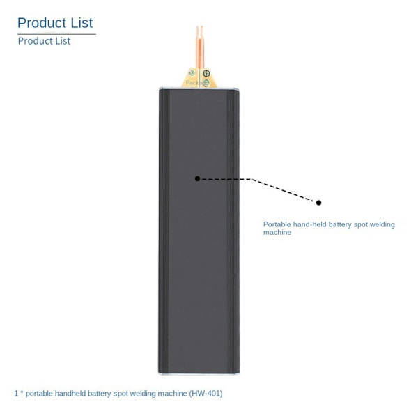 Pletssvejsning Maskine Digital Display Trigger Black