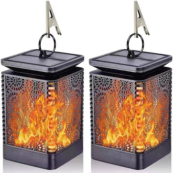 Vilkkuva liekkivalo Solar Garden Light nurmikon valo