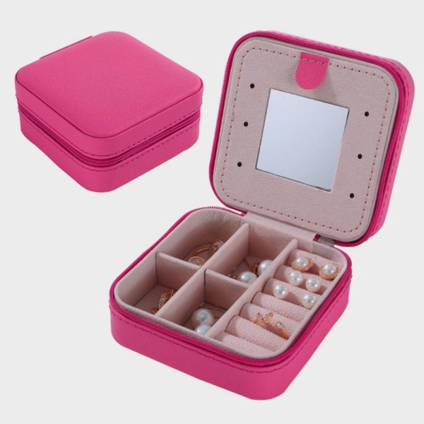 Jewels Case Travel Jewelry Case PINK Pink