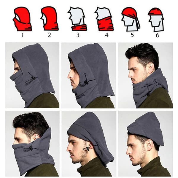 Balaclava Vinterlue KAFFE coffee