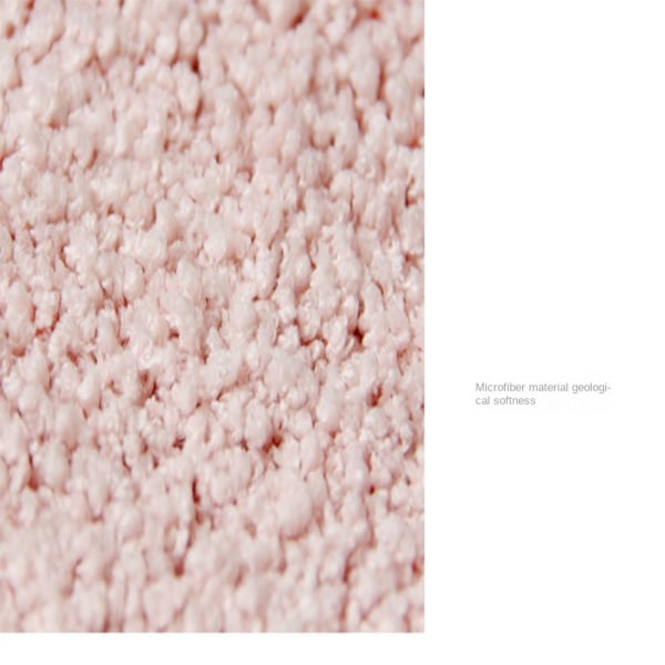 1 Stk Lyserødt Tæppe Blomstertæppe Badetæppe Pink 1 Pcs-1 Pcs