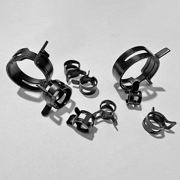 20 stk/parti fjederclips Fastgørelse 20 stk 19 MM 20 stk 19 mm 20pcs 19mm