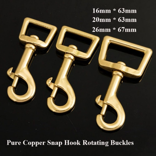 Snap Hook Trækspænder 16X63MM 16x63mm