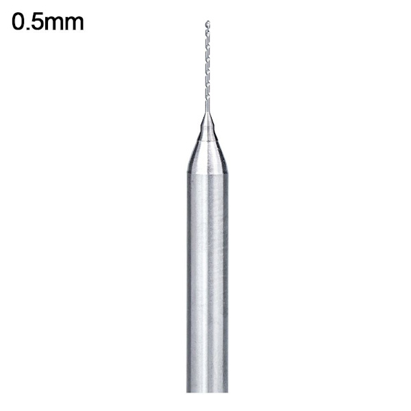 Massive wolframkarbidbor 0,5MM 0.5mm