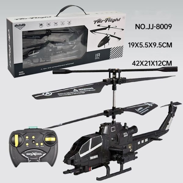 RC Helikopters Fjernbetjening Plane SORT black