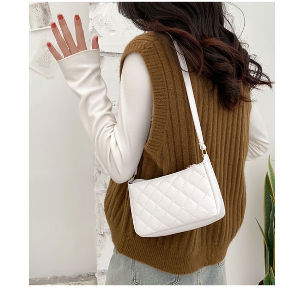 Axelremsväska Crossbody-väska VIT white