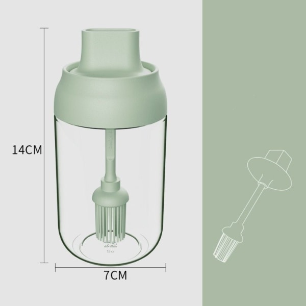 Kryddlåda i glas Kryddburk GRÖN C C green C-C
